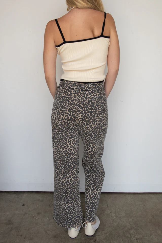 Leopard Jeans