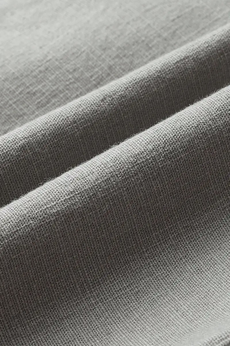 Button Detail Drawstring Low Rise Flare Pants