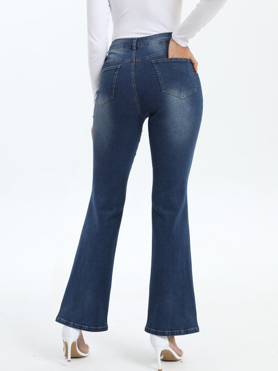Vintage High-Waisted Flare Jeans