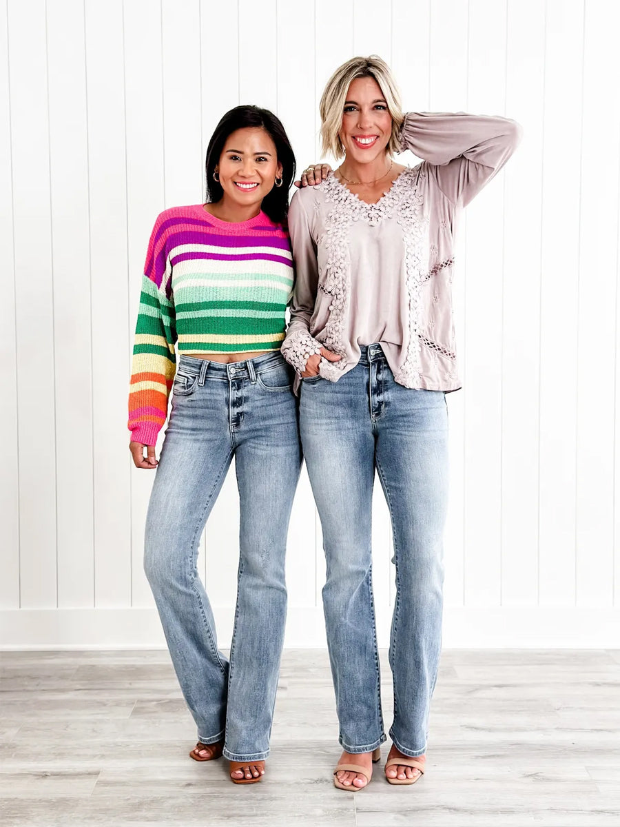 Judy Blue Holy Grail 2.0 Light Wash Mid Rise Bootcut