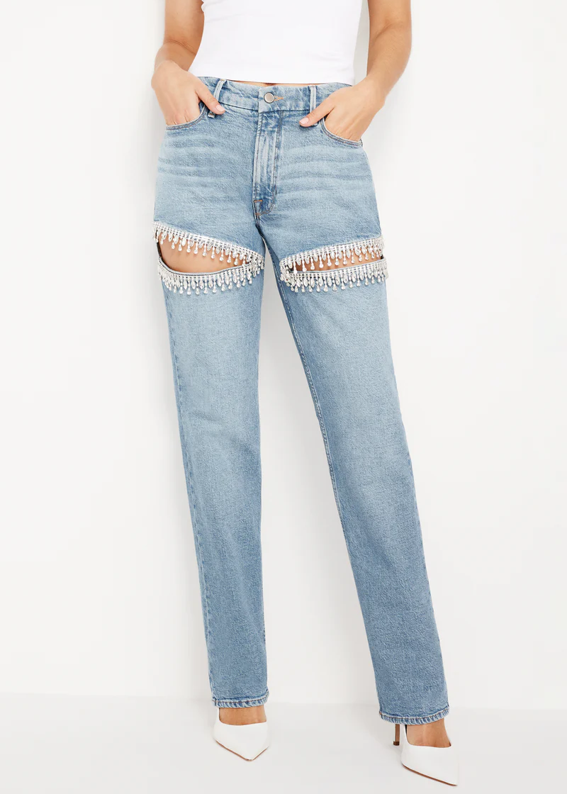 Good Icon Straight Diamond Jeans