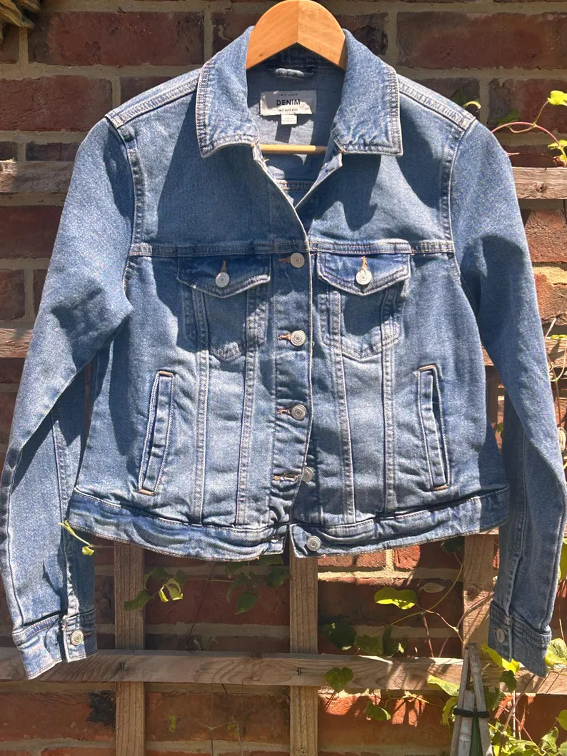 Angel Wing Denim Jacket